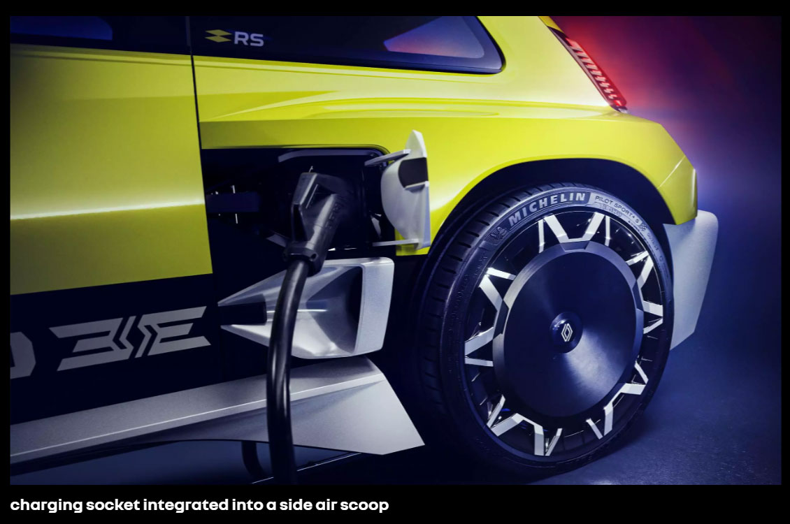 Renault 5 Turbo 3E – front three‑quarter view